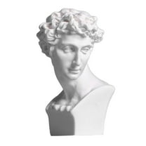 2.4 Inch Classic Resin Greek Head Bust Statue Sculpture Figurine for Home Decor Statue -