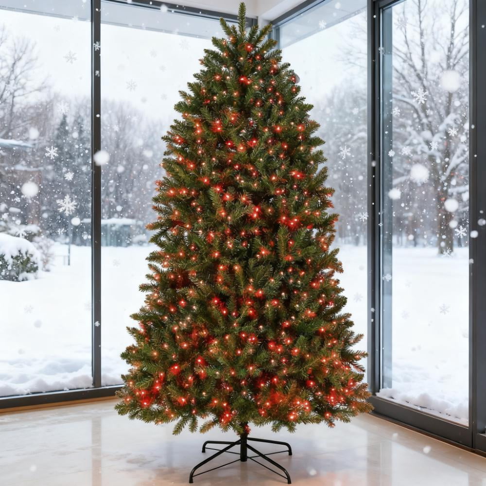 6ft Smart Bell-Shaped Christmas Tree 1602 Tips 448 Full-Spectrum RGB LED Lights App Remote Control Indoor Decor
