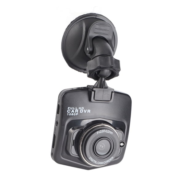 2.4 Inch LCD Screen Dashboard Camera Driving Recorder, 1080P HD Night Vision Anti-Shaking G-Sensor Smart Dash Cam (2.4 in / 6.1 cm)