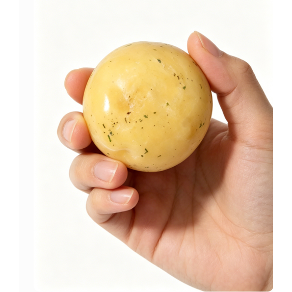 2.4 Inch Realistic Potato Squishy Toy, Slow Rising Soft Fidget Stress Ball for Anxiety Relief