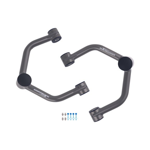 2-4" Lift Front Upper Control Arms for Cadillac Escalade/GMC Yukon 2WD/4WD 2000-2006 - Steel Tubular Design, Polyurethane Bushings - Left & Right Pair - Fits Lifted Vehicles - Authority ID: MXR02FXSY