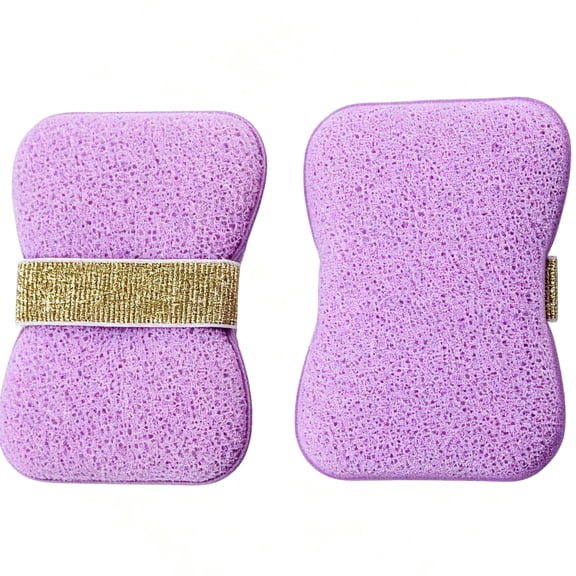 2/4 PCS Sponge Soap Saver Pouch, Reinforced Edge Design, Dual-Layer Material Resists Deformation, Easy to Lather, Reusable for Daily Skin Cleansing