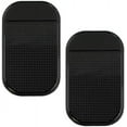 thumbnail image 1 of 2-4 Pack Anti-Slip Dash Mat Sticky Fixate Rubber Portable Washable Removable Reusable-Non Slip Sticky Dashboard Pad Cell Phone GPS Holder 2 Pack, 1 of 5