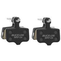 2/4 Pair BUCKLOS BRP-04 Bike Disc Brake Pads Resin Ceramic Sintered Metal Disk Brake Pads for Sram Avid X7 X9 XXWC DB1 DB3 DB5 Mountain Bike/Ebike/Road Bicycle/MTB
