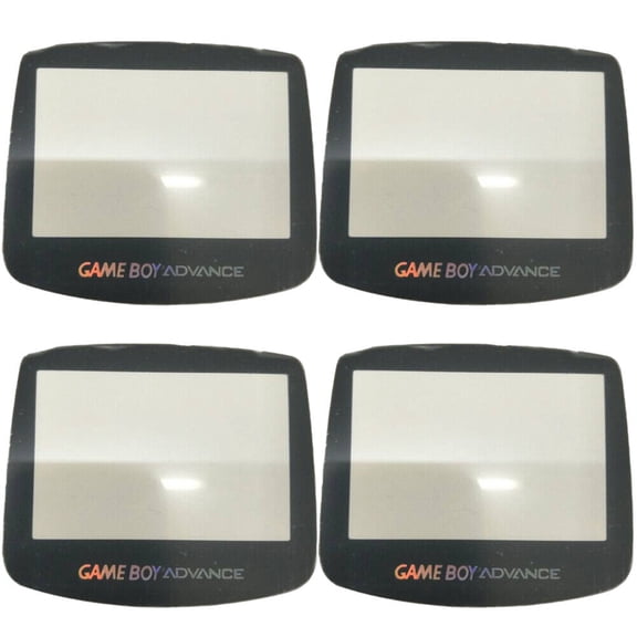 2-4 Pc Premium Glass Replacement Screen Lens (GBA) for Nintendo Game Boy Advance