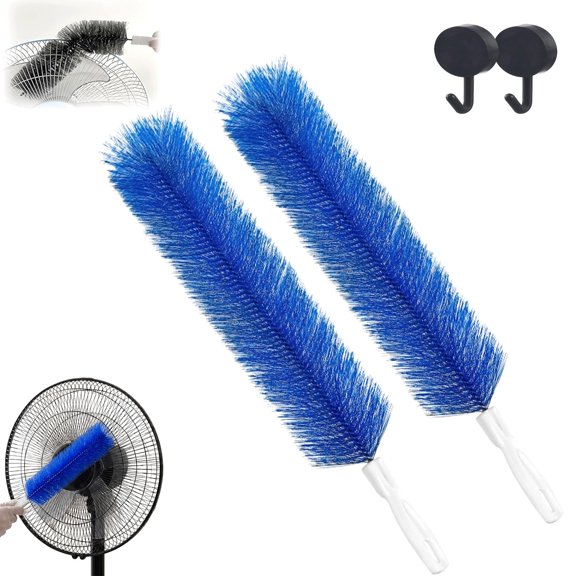 2/4 Pcs Bendable Microfiber Head,Reusable Dust Remover Tool,Flexible,Dust-Trapping, Washable,Gap-Cleaning,Fan-Cleaning