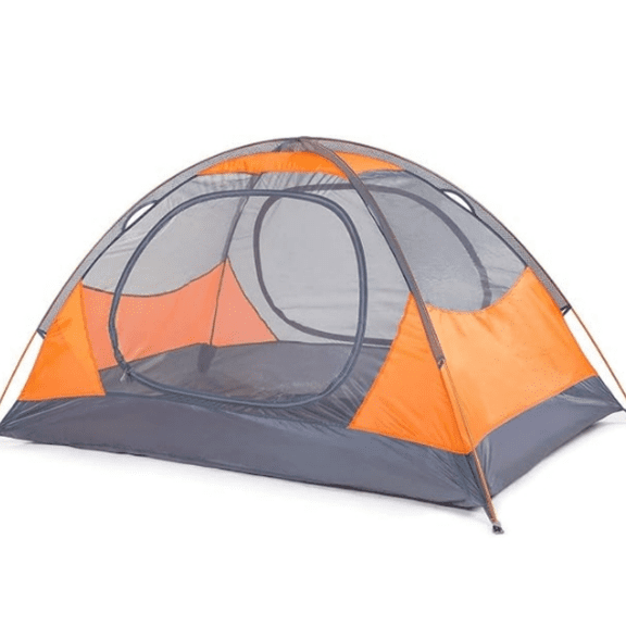 2/4 Person Camping Tent Lightweight Backpacking Tent Waterproof Windproof Two Doors Easy Setup Double Layer Outdoor Tents for Family Camping Hunting Hiking Mountaineering Travel