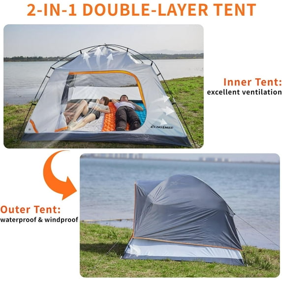 2/4 Person Camping Tent