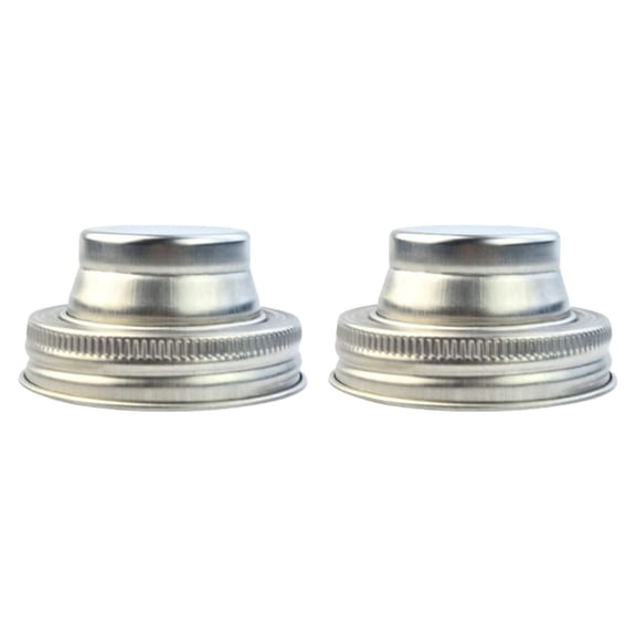 2/4 Piece Sealed Nonrust Steel Glass Jar Lid For Seasoning Storage And Multipurpose Kitchen Organization