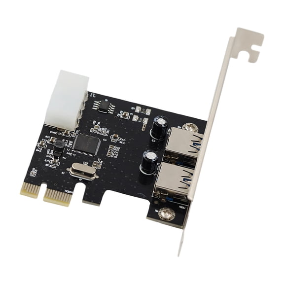 2/4 Port PCIE to USB3.0 Expansion Card Internal Converter PCIE Expansion Card for Desktop Desktop Accessories