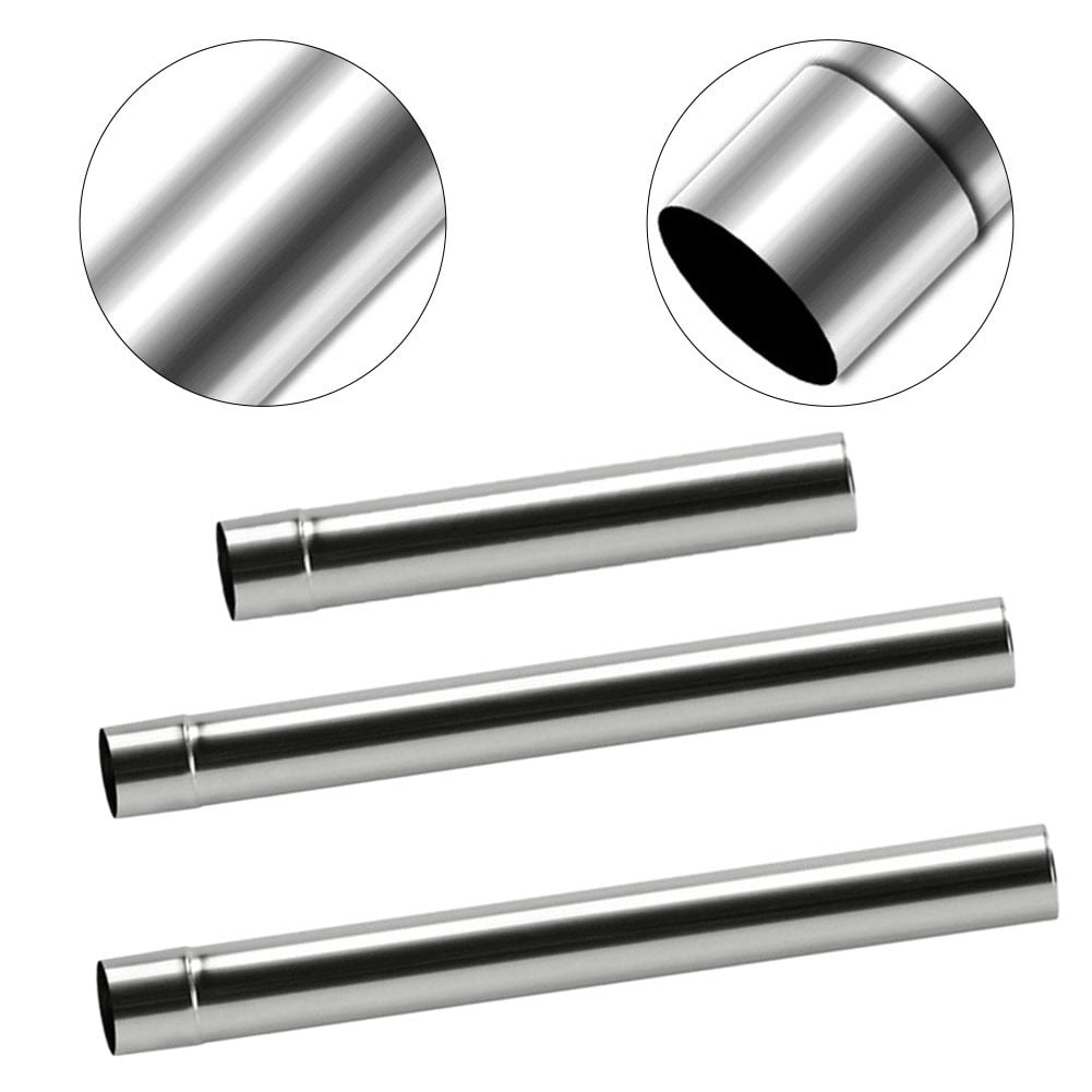 2.4" Stove Pipe, Straight Chimney Tube Set for Extension Flue Exhaust