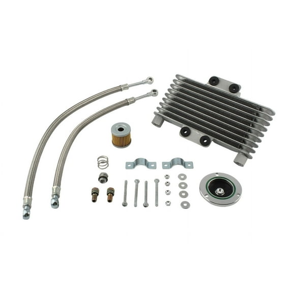 2 4 Stroke Engine Cooling Oil Radiator Cooler Motorcycle Accessories 125cc To 400cc Suzuki GS GN GZ GSX EN Enduro Motocross Part