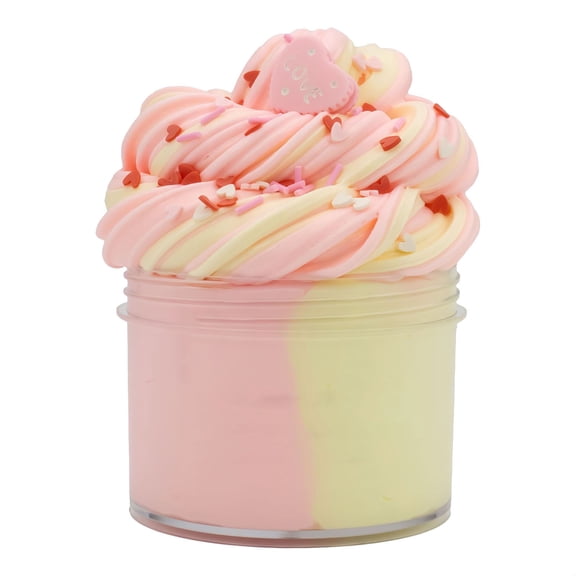 2.4 fl oz Scented Cotton Clay Slime, Valentine's Day Plasticine, DIY Colorful Putty for Stress Relief, Soft Stretchy Party Gift for All Ages, Fun Aromatherapy Novelty