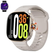 2.4-inch Rotating Camera Watch, Sleep Monitoring Watch With Roller Operation & Slim Body Design, Records Multiple Sports Modes, Supports Downloadable Software, For Men Women