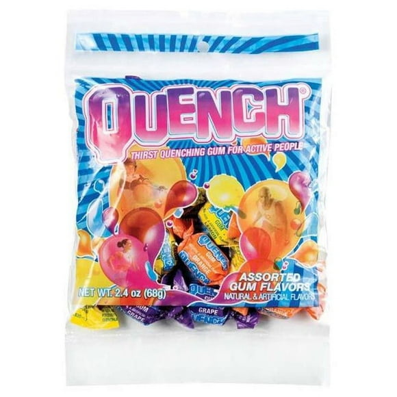 2.4 oz Quench Gum Candy with Assorted Flavor