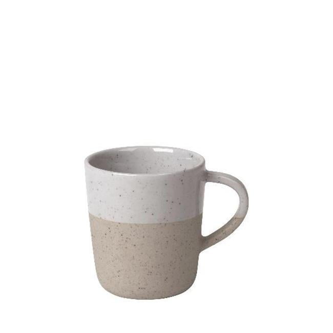 Cloud Gray Ceramic Espresso Mug Set of 4