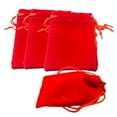 thumbnail image 1 of 2-4 pieces 50Pcs Soft Velvet Drawstring Pouch Wedding Favor Pouch / Gift Bag 2 Pcs, 1 of 10