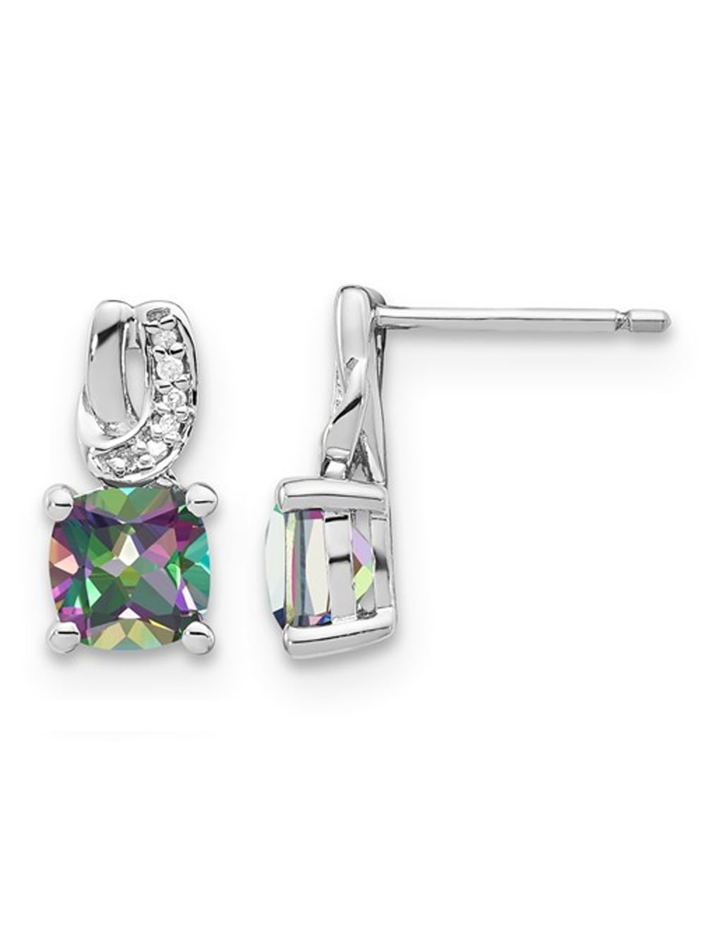 Mystic fire earrings deals