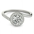 thumbnail image 1 of 2.41 Ct Solitaire Round Diamond Wedding Rings for Women Solid 18K White Gold, 1 of 6