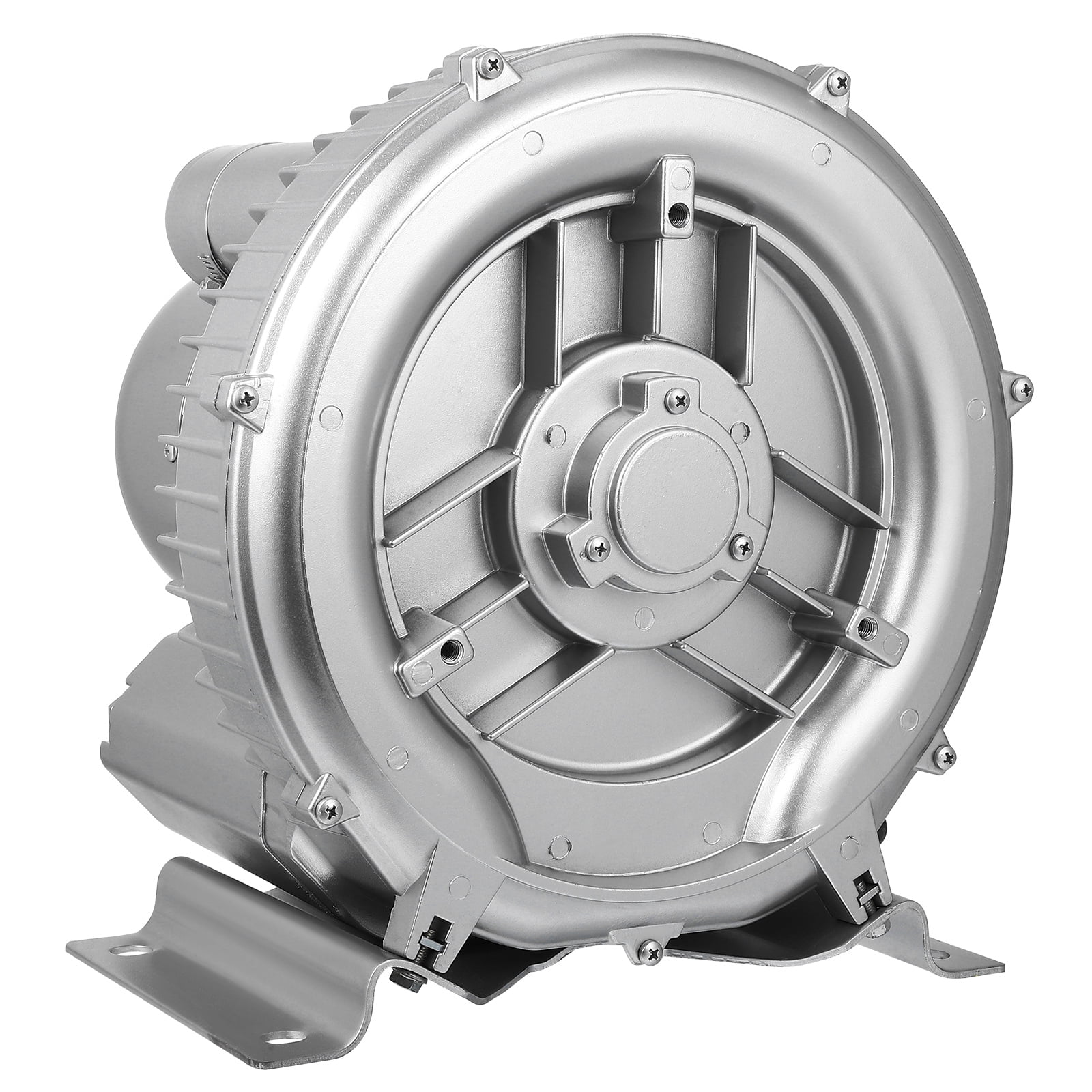 2.41HP Regenerative Blower 110-120V | 1.8 KW 150 CFM High-Pressure Industrial Vacuum Pump for Air Blowing Sewage Aeration Aquarium Fish Pond