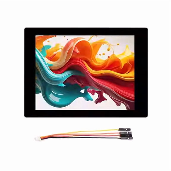 - 2.41inch AMOLED Touch Display Development Board 600x450 Resolution, Dual-Core 32-Bit LX7 Onboard Accelerometer
