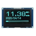 thumbnail image 2 of Oled Display 2.42inch Module - 128x64, SPI/I2C, SSD1309 Driver, For Raspberry Pi/Arduino With Case (White) 128x64 OLED Module 2 of 13
