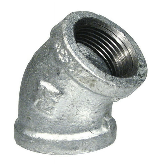 2" 45d Galvanized Elbow 510-208BG