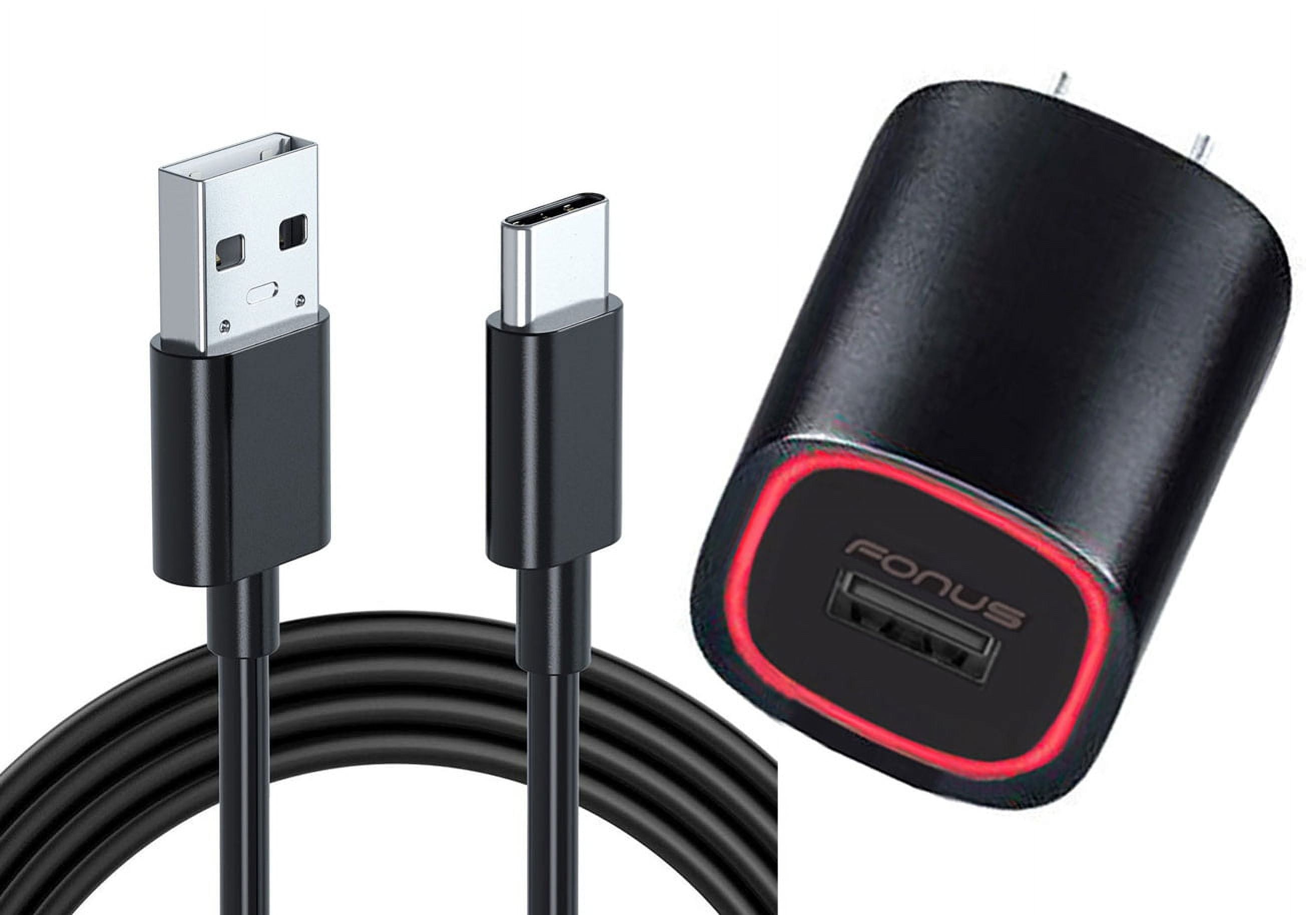 OdeMobile Samsung Galaxy A15 Smartphone Charger, Black