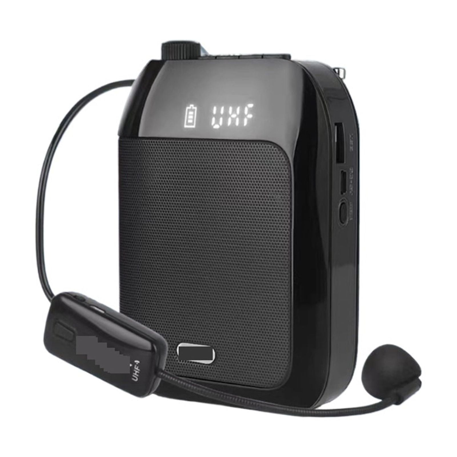 2.4G 15W Wired/Wireless Voice Amplifier Portable For Teaching Lecture Tour Guide TF UDisk Megaphone Microphone Speaker ,Powerful Voice Amplifier