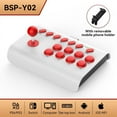 2.4G Bluetooth Wired 3mode Arcade Game Stick Joystick Controller with