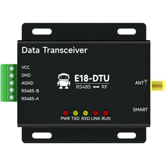 2.4G CC2530 Zigbee3.0 Wireless Data Transmission Station E18-DTU(Z20-485) RS485 RF Network Self-Healing 20dbm Low Power Watchdog