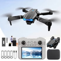 2.4G Drone with Dual 1080P Camera & 4.3in Screen,Brushless Motor RC Quadcopter,App Control,Headless Mode,360° Obstacle Avoidance(Under 250g)