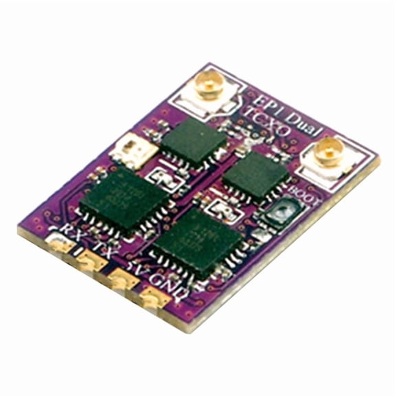 2.4G ELRS EP1 Dual TCXO Receiver High Performance Tiny ExpressLRS for Long Range FPV Racing Drones Accessories,1 x EP1 TCXO Receiver