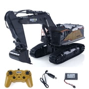2.4G HUINA Toy 1/14 592 RC Tracked Excavator Car Model Gift Light Sound