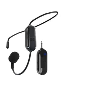 2.4G Professional Wireless Headset Microphone for Voice Amplifier Speaker Teaching Meeting ,Crystal-Clear Sound