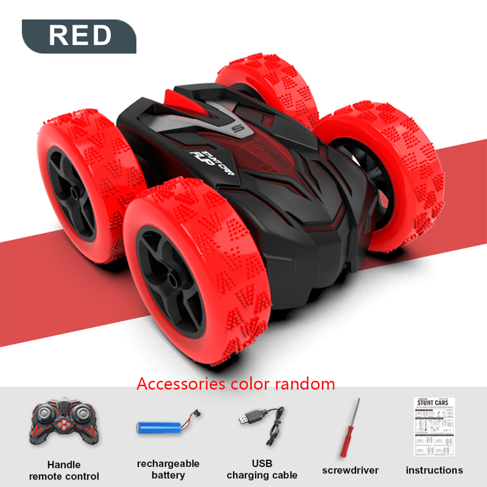 2.4G RC Car Gyroscope Standing Double Sided Stunt Cars 4WD Electric