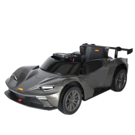 2.4G RC Electric Ride-On Car with MP3 Player and LED Lights - 3 Speeds for Kids