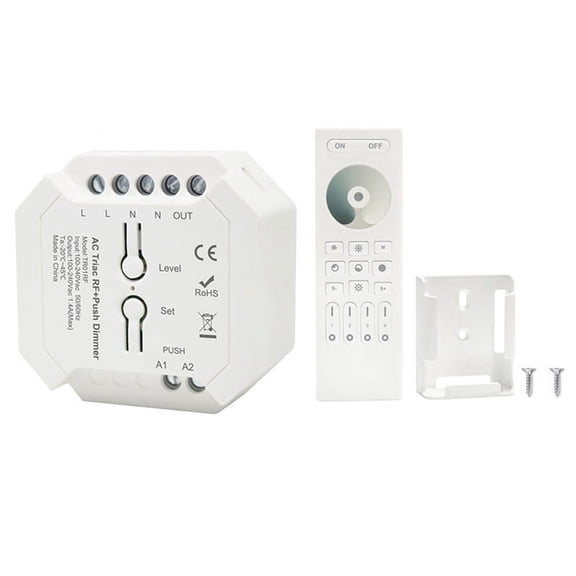 2.4G Triac Dimmer LED Controller Smart Dimmer Support Smart APP Remote Control AC100V-240V C