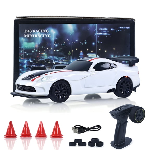 2.4G Remote Control Racing Car 4311G 1/43 High Speed Gyroscope RC Drift Vehicle 4WD Ready To Run Mini Car Toy Radio Battery