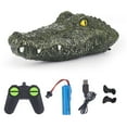 thumbnail image 1 of 2.4G Remote Control Simulation Alligator Head Boat for Adults for Pools,Water Parks,Lakes and More,Includes Gator Head and Remote Control, 1 of 7