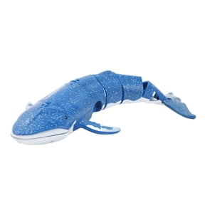 2.4G Remote Control Whale Mini Electric Simulation Diving Toy Outdoor Swimming Pool Watercraft Boat Dual Propeller RC Toys, 10 Inches / 25.4 cm