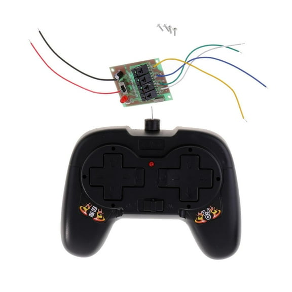 2.4G Remote Controller Receiver for DIY RC Replacement Parts Black