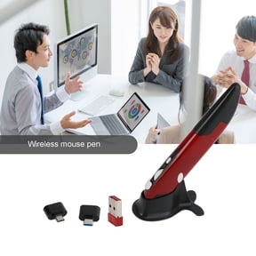 2.4G USB Portable Handheld Optical Trackball Pen Wireless Mouse Adjustable DPI