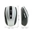 2.4G USB Red Optical Wireless Mouse 6D for Computer Laptop Gaming Mice