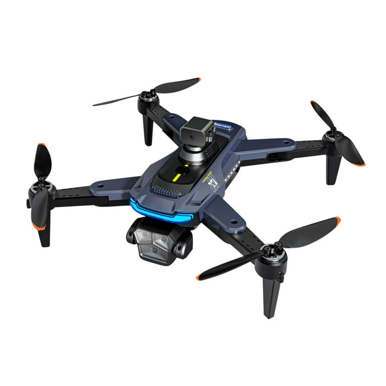 2.4G WIFI FPV Drone With 4K Camera For Adults RC Quadcopter With Auto Return Follow Me Brushless Motor Circle Fly Route Fly Altitude Hold Headless Mode Walmart