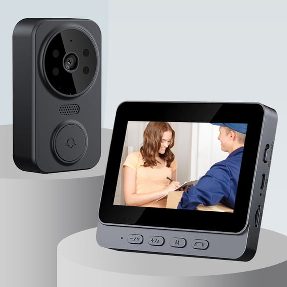 Digital Door Viewer 2.4G Wifi 800mAh Battery Home Digital Viewer Ir Night