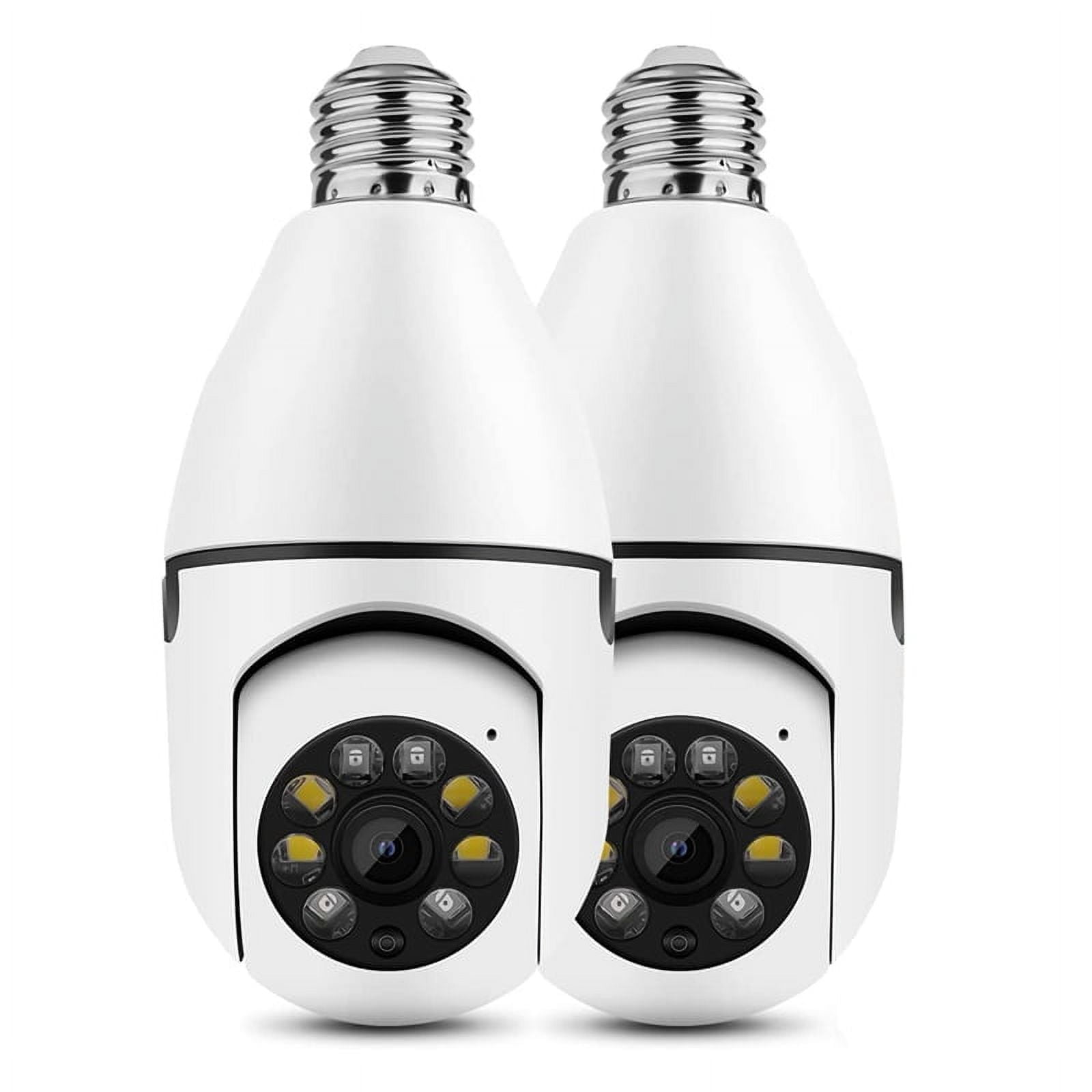 2.4G WiFi Light Socket Security Cameras Wireless ,Light Bulb Security