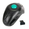 thumbnail image 1 of 2.4G Wireless Air Mouse Ergonomic Trackball Handheld Finger USB Mouse USB Optical Trackball Mice, 1 of 8