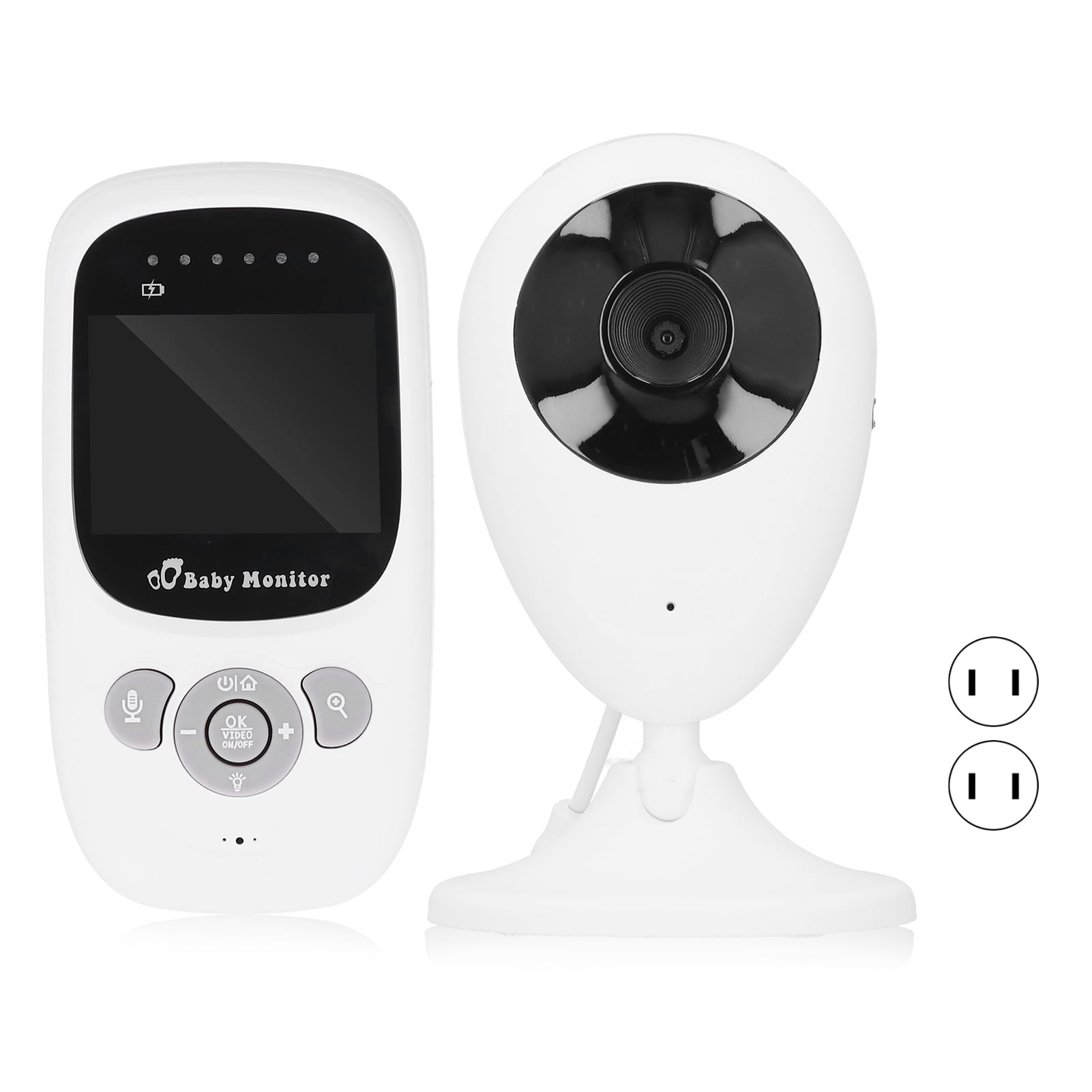 2.4G Wireless Baby Monitor Camera Infrared Night Vision 2Way Audio