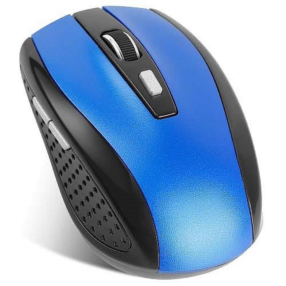 2.4G Wireless Gaming Mouse Optical Mice w/ Receiver 3 Adjustable DPI 6 ...